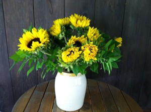 My beautiful Sunflower bouquet